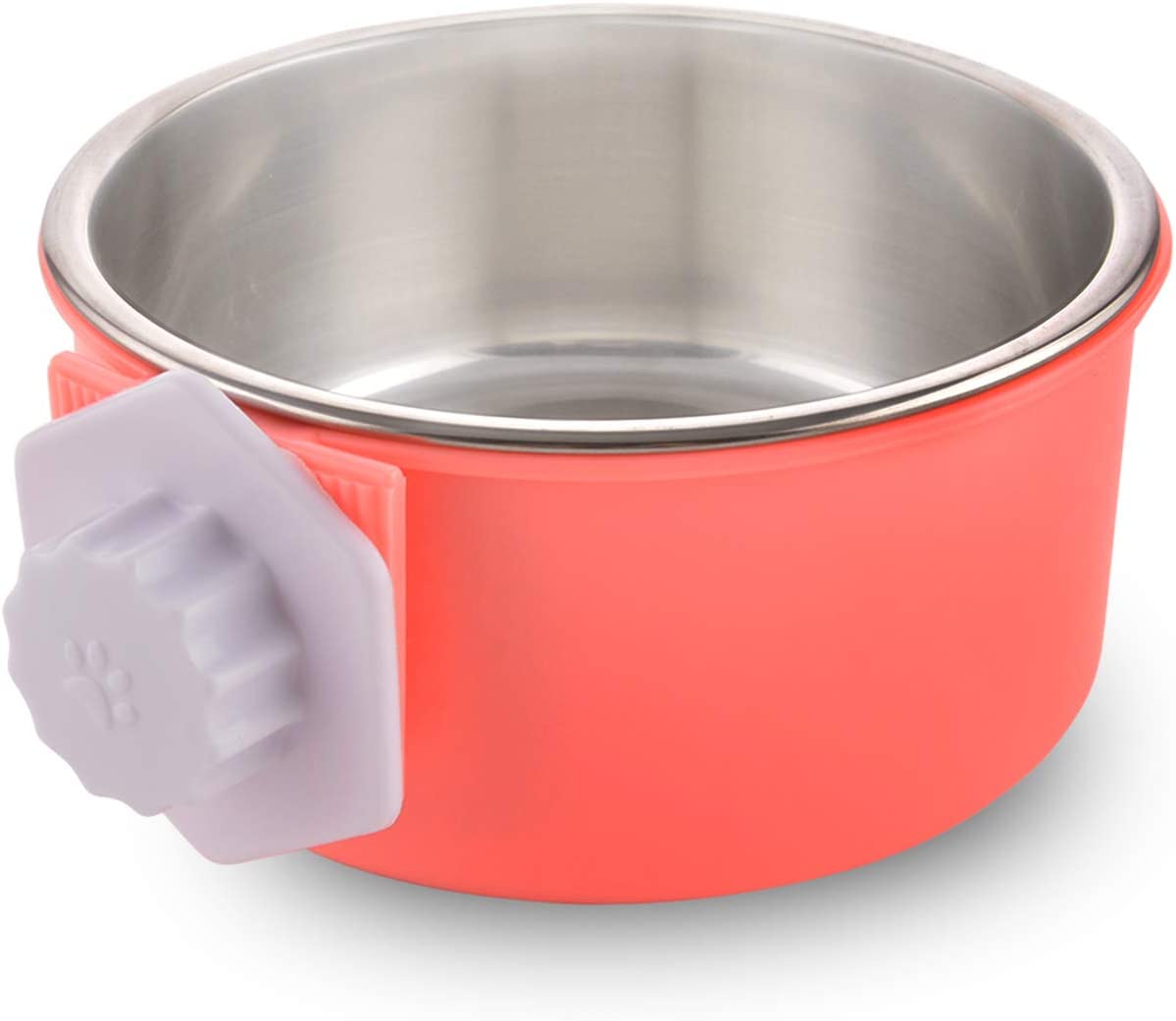 Foto 4 pulgar | Comedero De Agua Y Comida Extraíble De Acero Inoxidable Crate Dog Bowl - Venta Internacional.