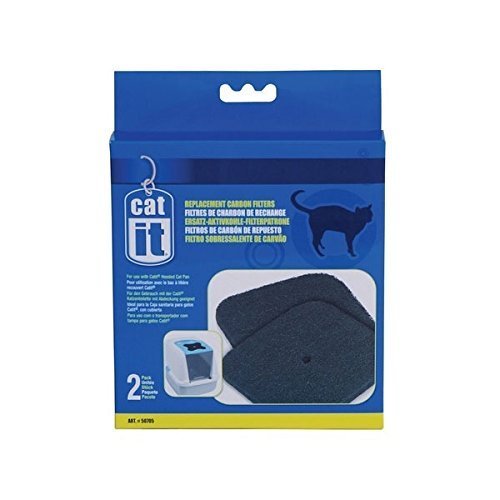 Filtro De Carbón De Repuesto Para Inodoro Catit Cat, 2 Piezas - Venta Internacional.
