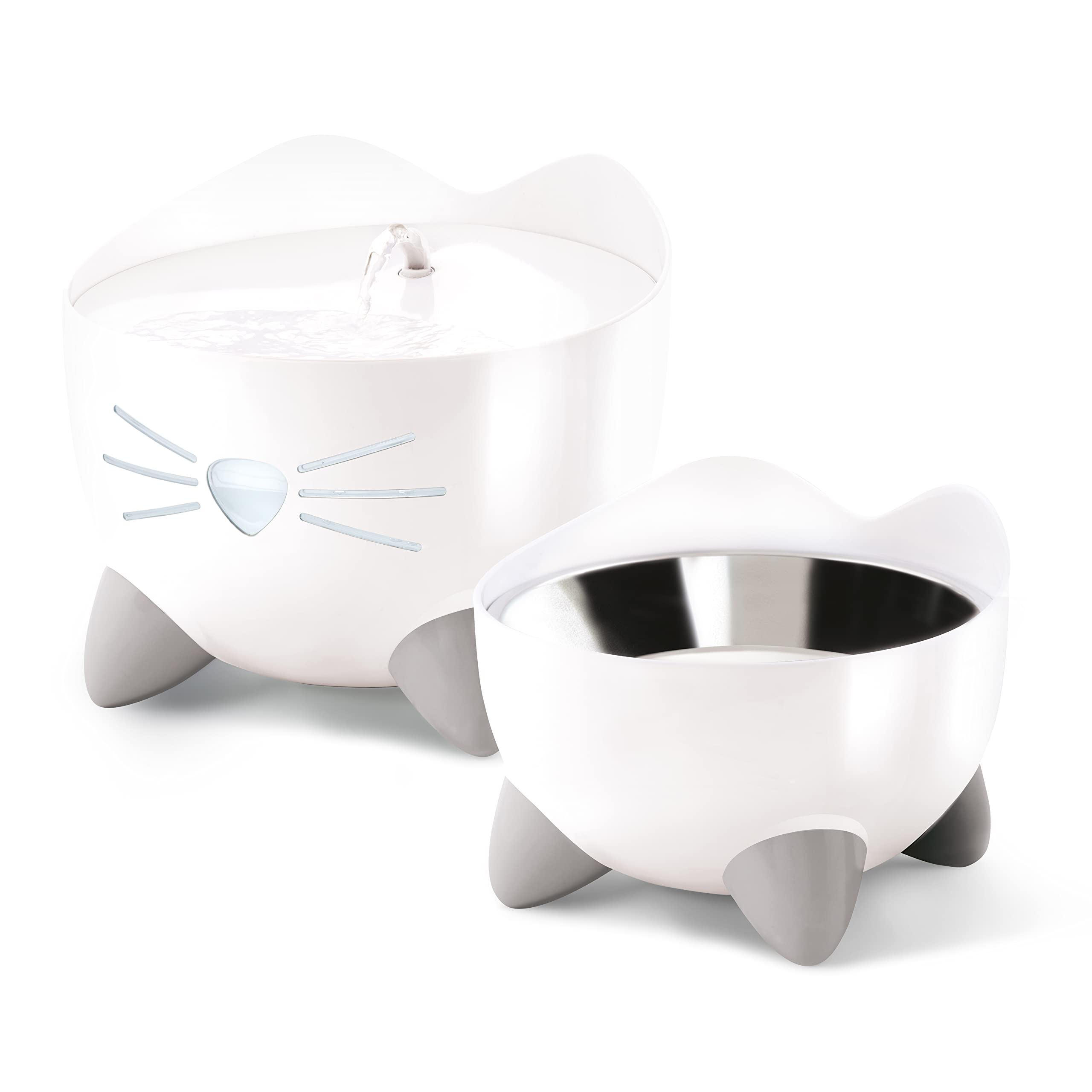 Foto 4 pulgar | Plato De Alimentación Elevado Catit Pixi Whisker Stress Free White - Venta Internacional.