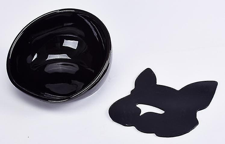 Foto 6 pulgar | Cuencos De Alimentación Huoguo French Bulldog De Cerámica Para Mascotas - Venta Internacional.