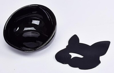 Foto 5 | Cuencos De Alimentación Huoguo French Bulldog De Cerámica Para Mascotas - Venta Internacional.