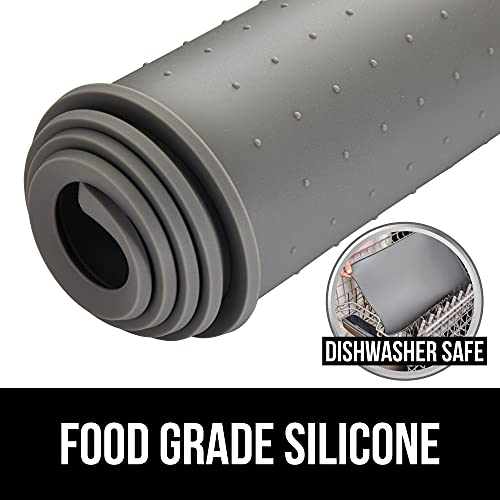 Foto 6 pulgar | Alfombrilla De Alimentación Para Mascotas Gorilla Grip, Silicona, Impermeable, 60 X 38 Cm, Gris - Venta Internacional.