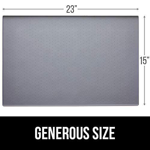 Foto 8 pulgar | Alfombrilla De Alimentación Para Mascotas Gorilla Grip, Silicona, Impermeable, 60 X 38 Cm, Gris - Venta Internacional.