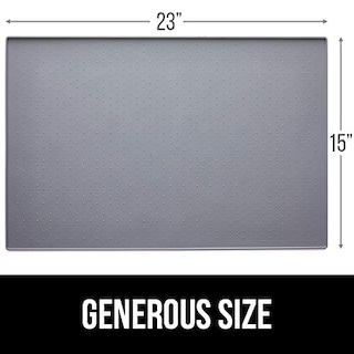 Foto 7 | Alfombrilla De Alimentación Para Mascotas Gorilla Grip, Silicona, Impermeable, 60 X 38 Cm, Gris - Venta Internacional.