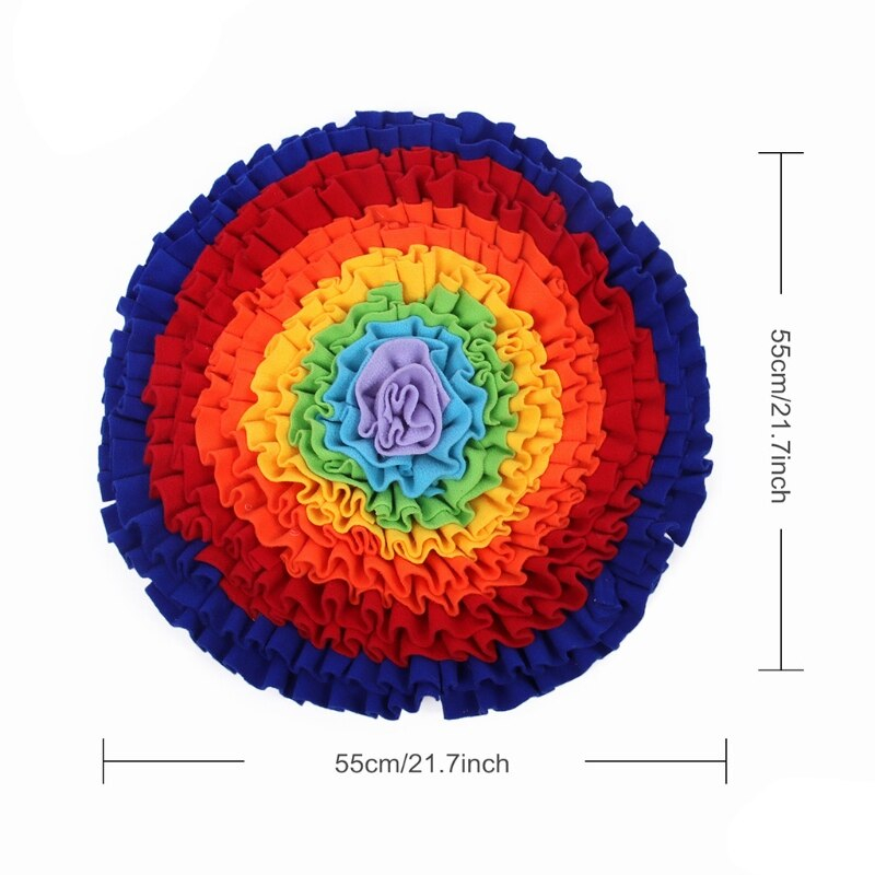 Foto 4 pulgar | Almohadilla De Entrenamiento Snuffle Mat Sanlin Beans Para Perros Que Se Alimentan Lentamente - Venta Internacional.