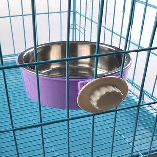 Foto 1 | Cuenco Crate Dog Extraíble De Acero Inoxidable Para Comida Y Agua - Venta Internacional.