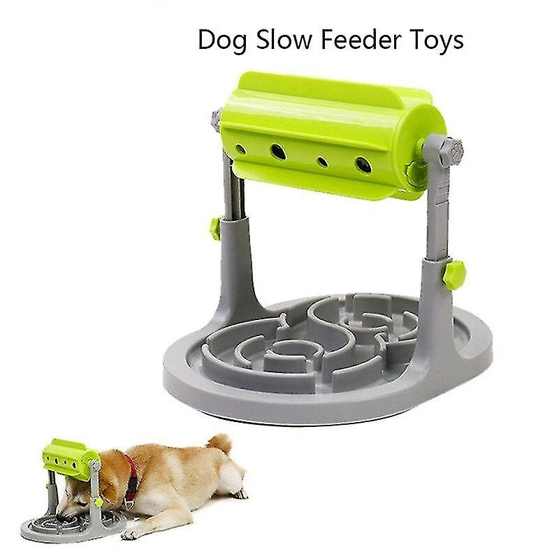 Comedero Lento Para Perros Dog Toys, Tratado Con Comida, Educativo, Verde - Venta Internacional.