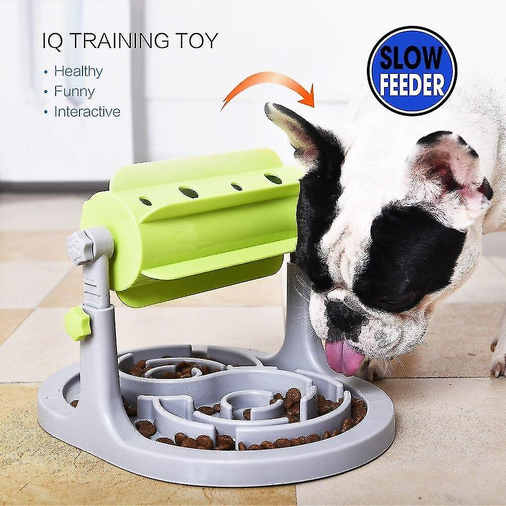 Foto 3 pulgar | Comedero Lento Para Perros Dog Toys, Tratado Con Comida, Educativo, Verde - Venta Internacional.