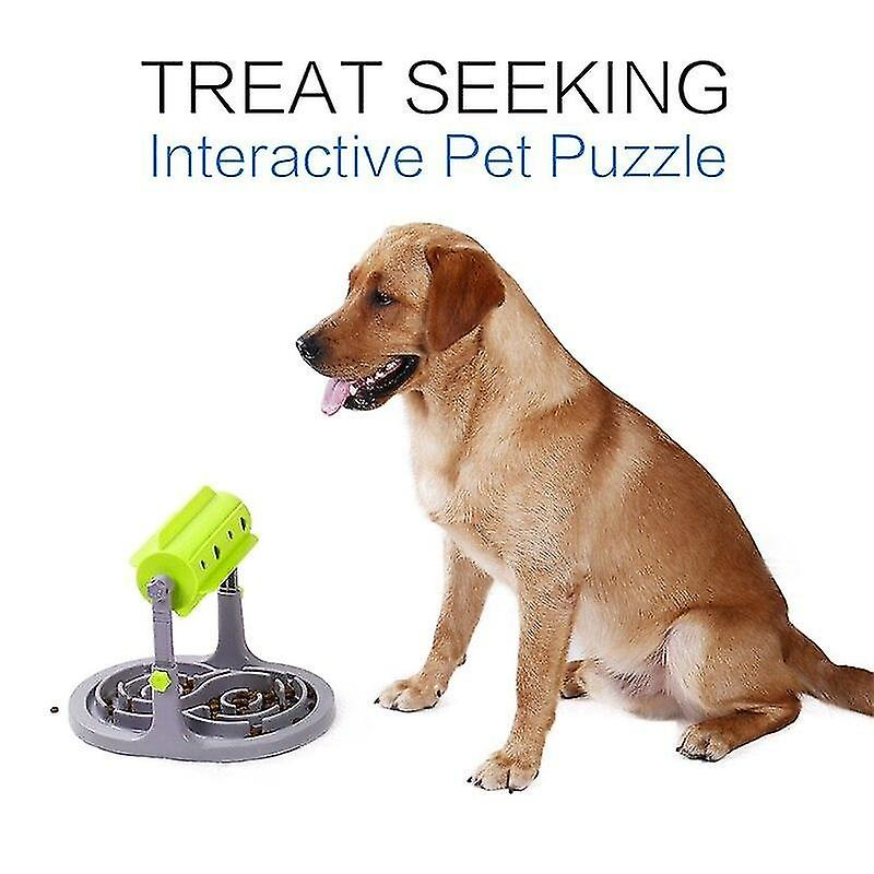 Foto 4 pulgar | Comedero Lento Para Perros Dog Toys, Tratado Con Comida, Educativo, Verde - Venta Internacional.