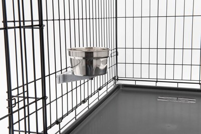 Foto 7 | Cage Bowl Lixit Quick Lock Para Animales Pequeños, 600 Ml, Acero Inoxidable - Venta Internacional.