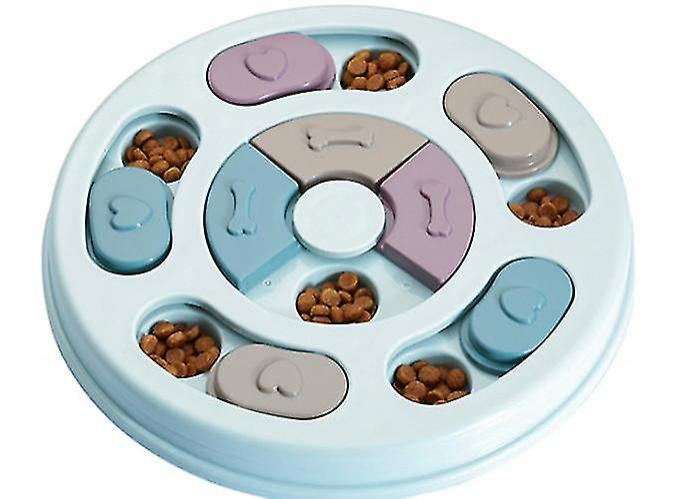 Cuenco Dispensador De Comida Interactivo Con Forma De Rompecabezas Para Perros Que Se Alimenta Lenta - Venta Internac