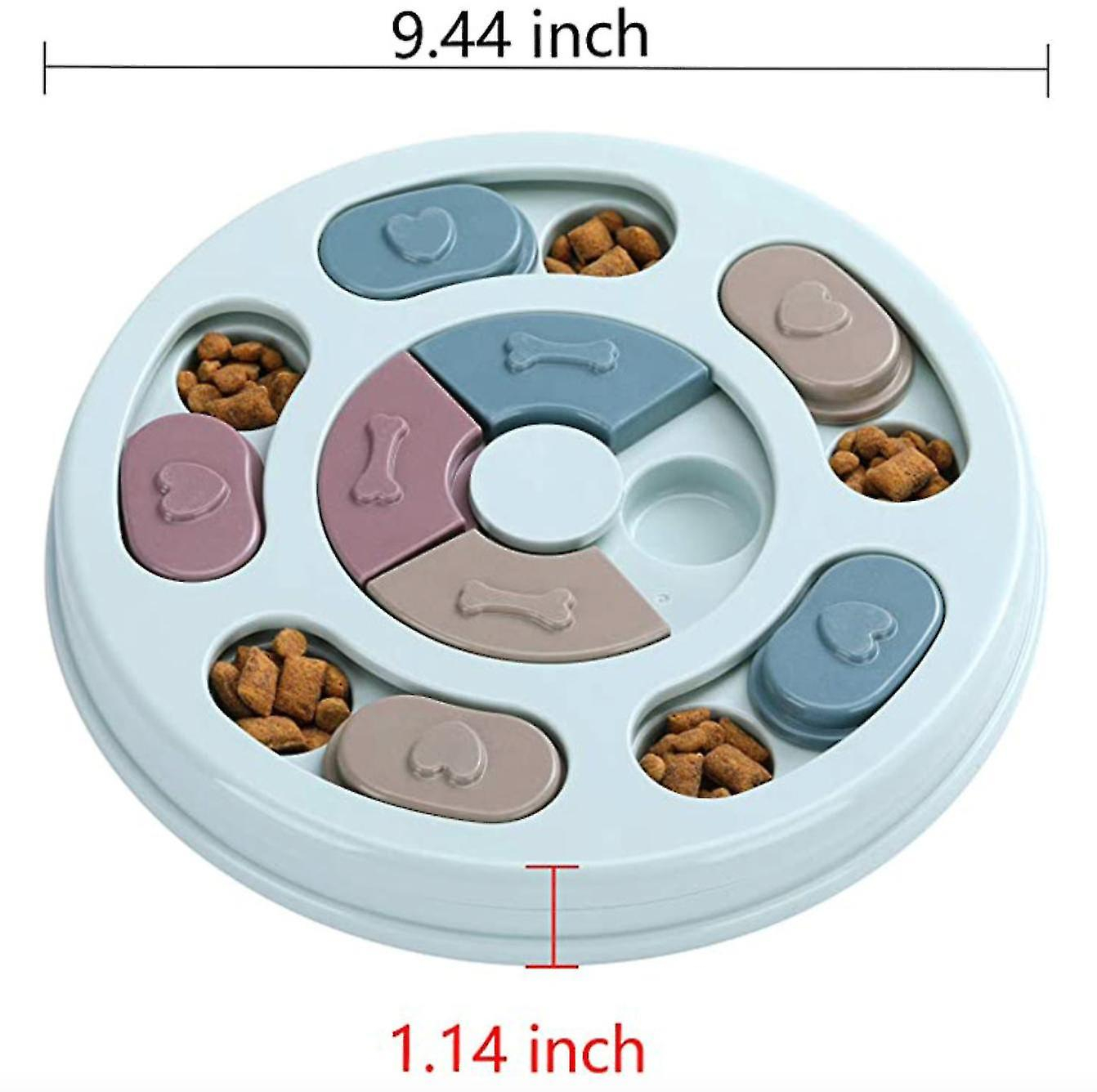 Foto 3 pulgar | Cuenco Dispensador De Comida Interactivo Con Forma De Rompecabezas Para Perros Que Se Alimenta Lenta - Venta Internac