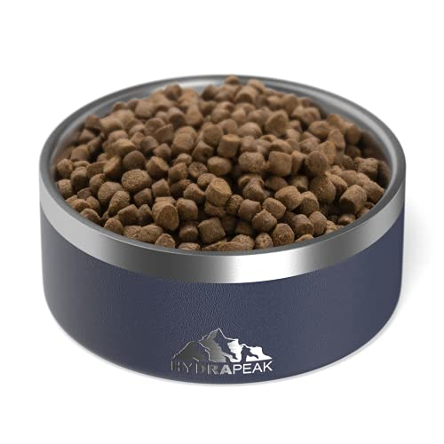 Foto 3 pulgar | Cuenco Para Perros Hydrapeak Antideslizante De Acero Inoxidable, 1 L (azul Marino) - Venta Internacional.