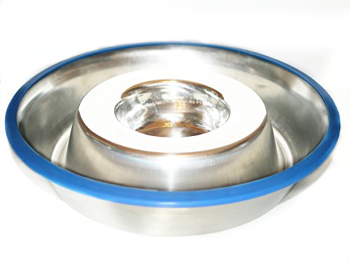 Foto 4 pulgar | Mr. Peanut's Stainless Steel Interactive Slow Feed Dog Bow - Venta Internacional.