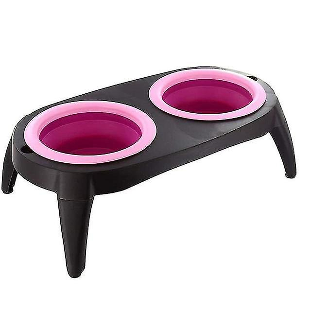 Cuenco Elevado Para Perros Huoguo, Cuencos Duraderos Y Ecológicos Con Soporte - Venta Internacional.