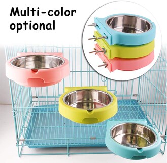 Foto 1 | Cuenco Crate Dog Extraíble De Acero Inoxidable Para Comida Y Agua - Venta Internacional.
