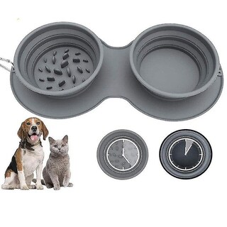 Foto 1 | Alfombrillas Para Perros, Doble Cuenco, Alimentación De Cachorros Para Viajes - Venta Internacional.