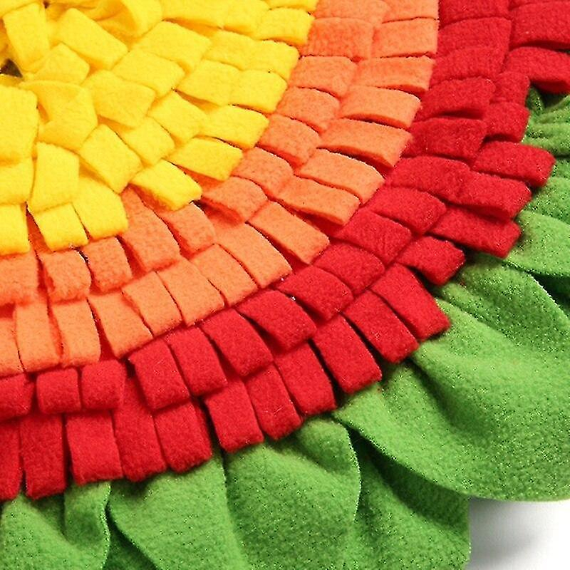 Foto 4 pulgar | Alfombrilla Polar Redonda Con Forma De Flor Huoguo Para Perros - Venta Internacional.