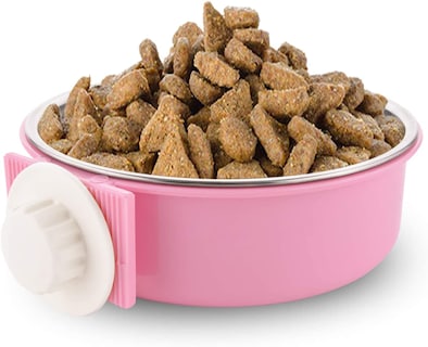 Foto 1 | Cuenco Crate Dog Extraíble De Acero Inoxidable Para Comida Y Agua - Venta Internacional.