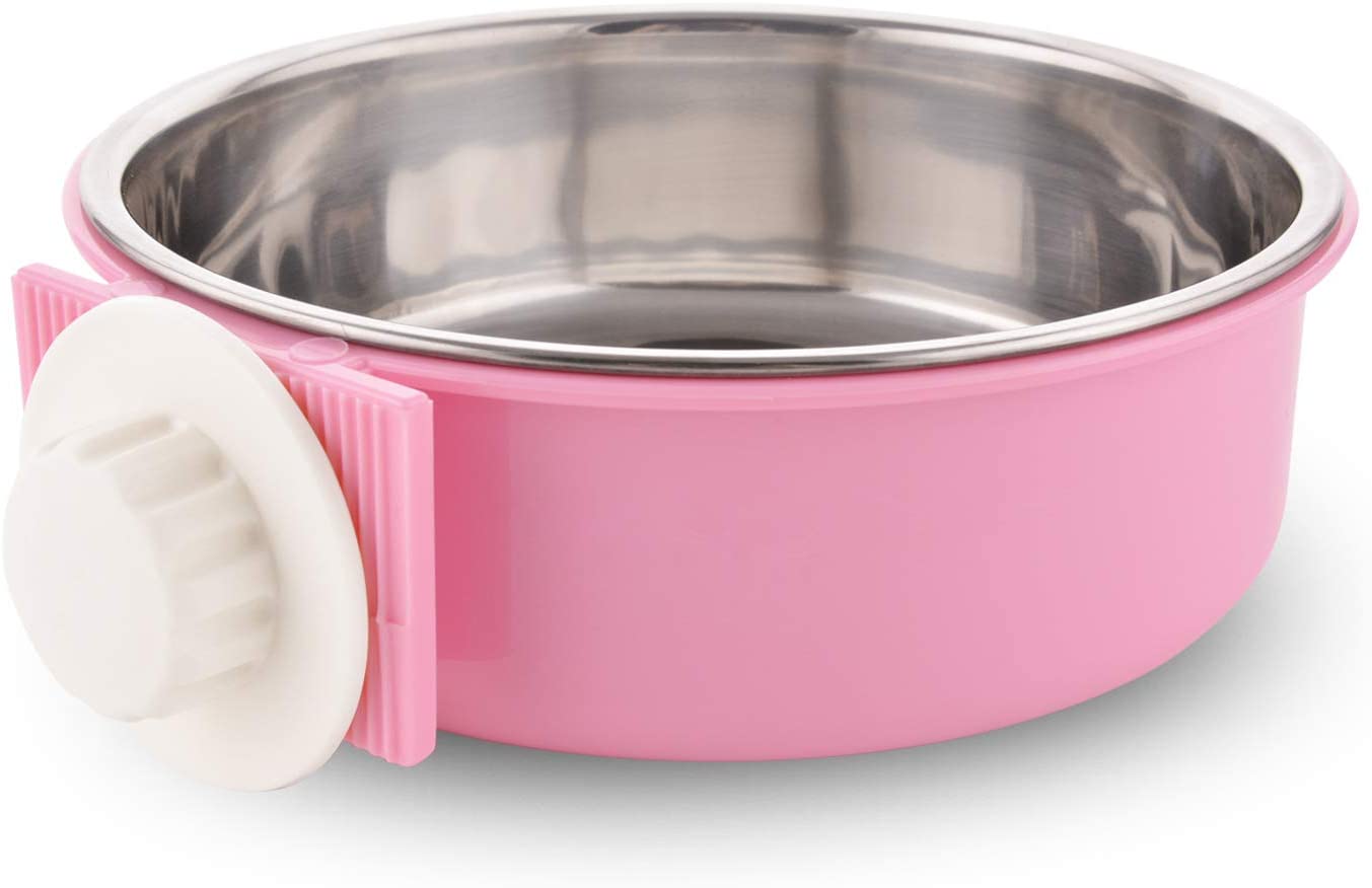 Foto 3 pulgar | Cuenco Crate Dog Extraíble De Acero Inoxidable Para Comida Y Agua - Venta Internacional.