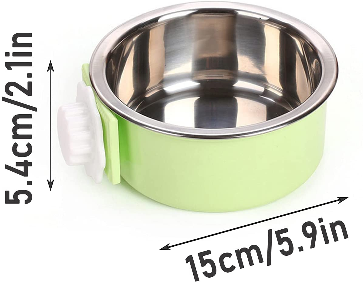 Foto 3 pulgar | Cuenco Para Perros Jieyou, Extraíble, De Acero Inoxidable, 150 Ml, 2 Unidades - Venta Internacional.