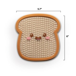 Foto 3 | Alfombrilla Para Lamer Perros, Auténtica Silicona Tostada Fred Howligans - Venta Internacional.