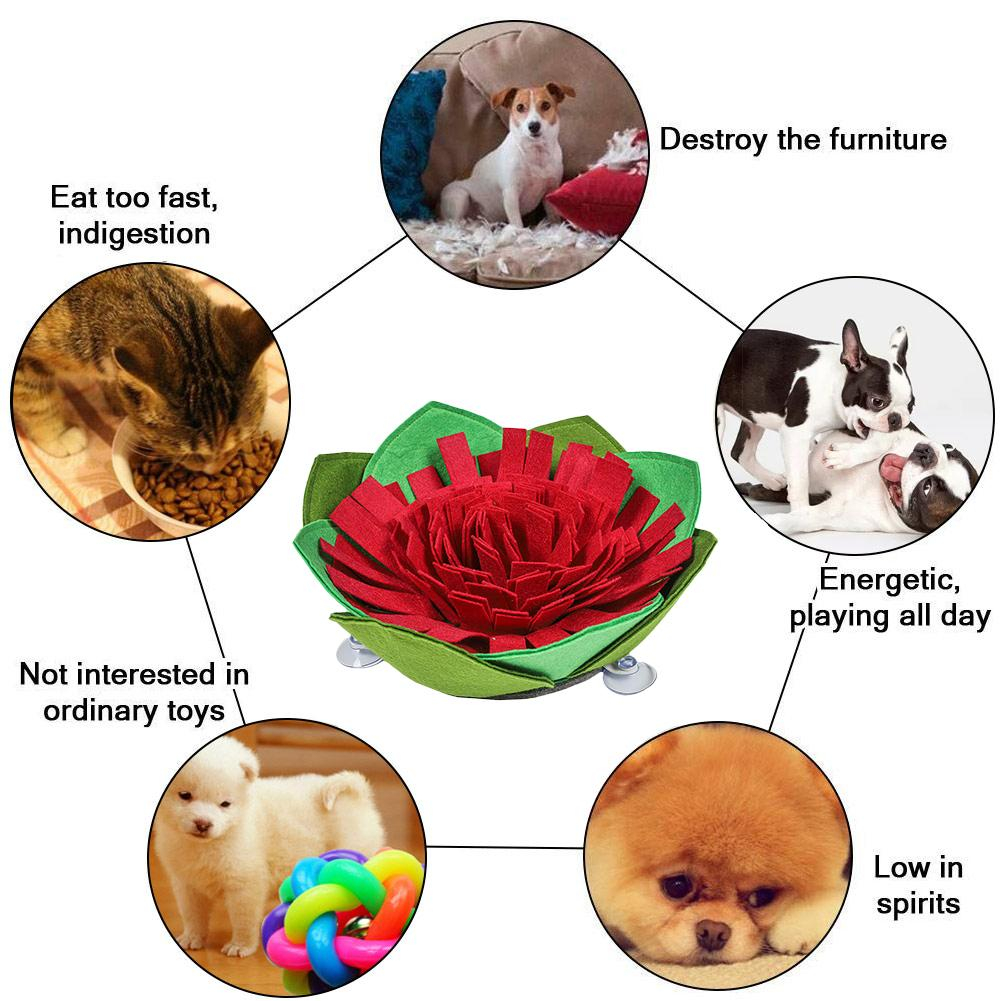 Foto 3 pulgar | Juego Aburrido Interactivo Con Forma De Rompecabezas Para Perros, Tapete De Alimentación Para Mascot - Venta Interna