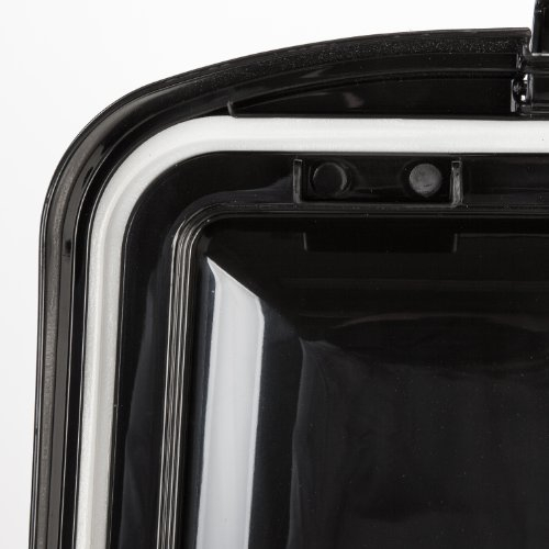 Foto 4 | Recipiente Hermético Para Comida Para Mascotas Iris 65l Con Ruedas, Negro - Venta Internacional.