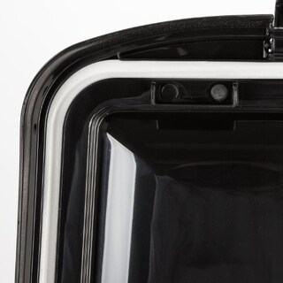 Foto 4 | Recipiente Hermético Para Comida Para Mascotas Iris 65l Con Ruedas, Negro - Venta Internacional.