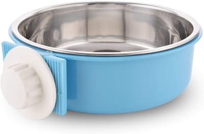 Foto 5 | Cuenco Crate Dog Extraíble De Acero Inoxidable Para Comida Y Agua - Venta Internacional.