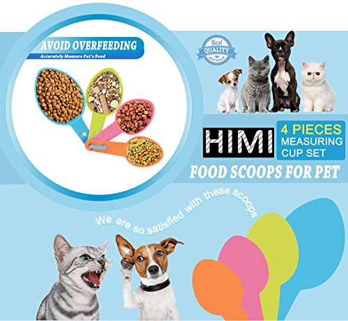 Foto 7 pulgar | Juego De Cucharas Para Comida Para Mascotas Hinmay, Vasos Medidores De Plástico Para Mascotas - Venta Internacional.