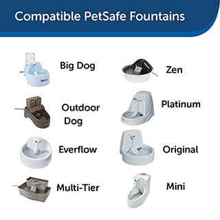 Foto 2 | Filtros De Carbón De Repuesto Petsafe Drinkwell Premium, Paquete De 3 - Venta Internacional.