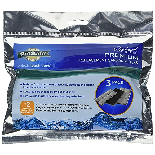 Foto 7 pulgar | Filtros De Carbón De Repuesto Petsafe Drinkwell Premium, Paquete De 3 - Venta Internacional.