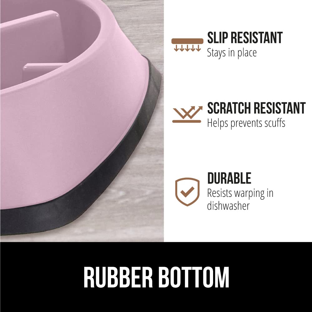 Foto 5 pulgar | Slow Feeder Bowl Gorilla Grip, 100% Libre De Bpa, Para Gatos Y Perros - Venta Internacional.