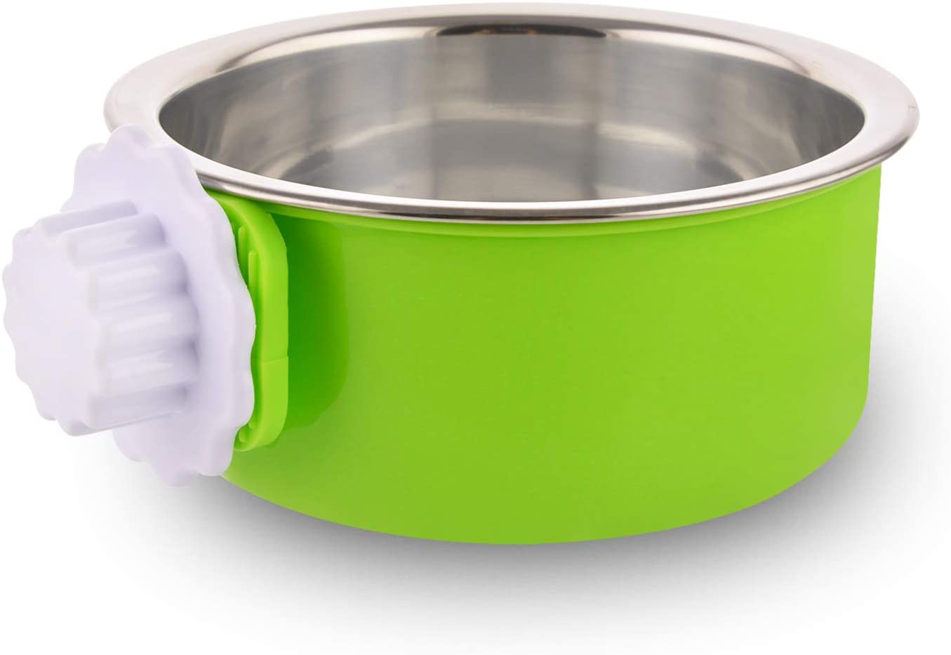 Foto 6 pulgar | Comedero De Agua Y Comida Extraíble De Acero Inoxidable Crate Dog Bowl - Venta Internacional.