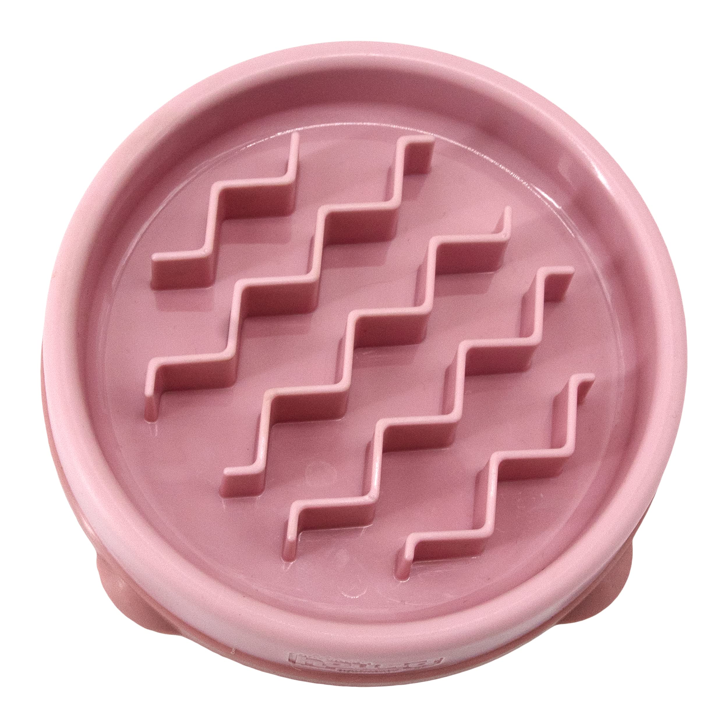 Comedero Para Perros Outward Hound Fun Feeder Slo Bowl, Alimentador Lento, Rosa - Venta Internacional.