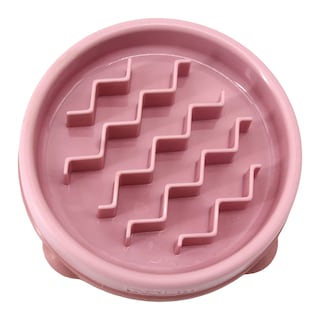 Foto 1 | Comedero Para Perros Outward Hound Fun Feeder Slo Bowl, Alimentador Lento, Rosa - Venta Internacional.
