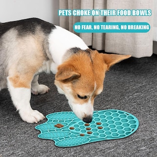 Foto 4 | Cuenco De Comida Para Mascotas Huoguo, Con Forma De Pata De Perro, De Alta Calidad, Antideslizante - Venta Internaciona