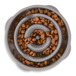 Foto 1 | Plato para Perros Slow Feeder Outward Hound Fun Gris - Venta Internacional