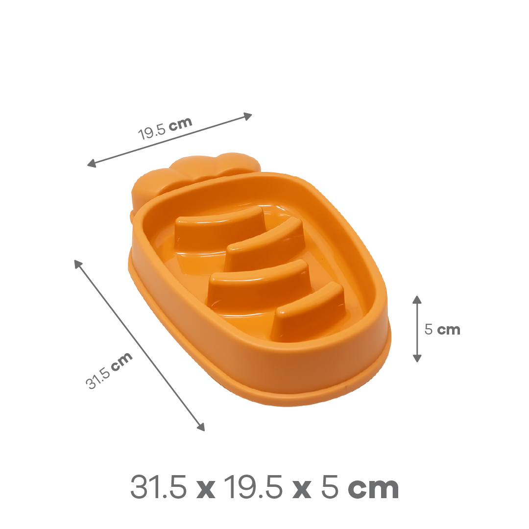 Foto 5 pulgar | Comedero Para Mascota Naranja