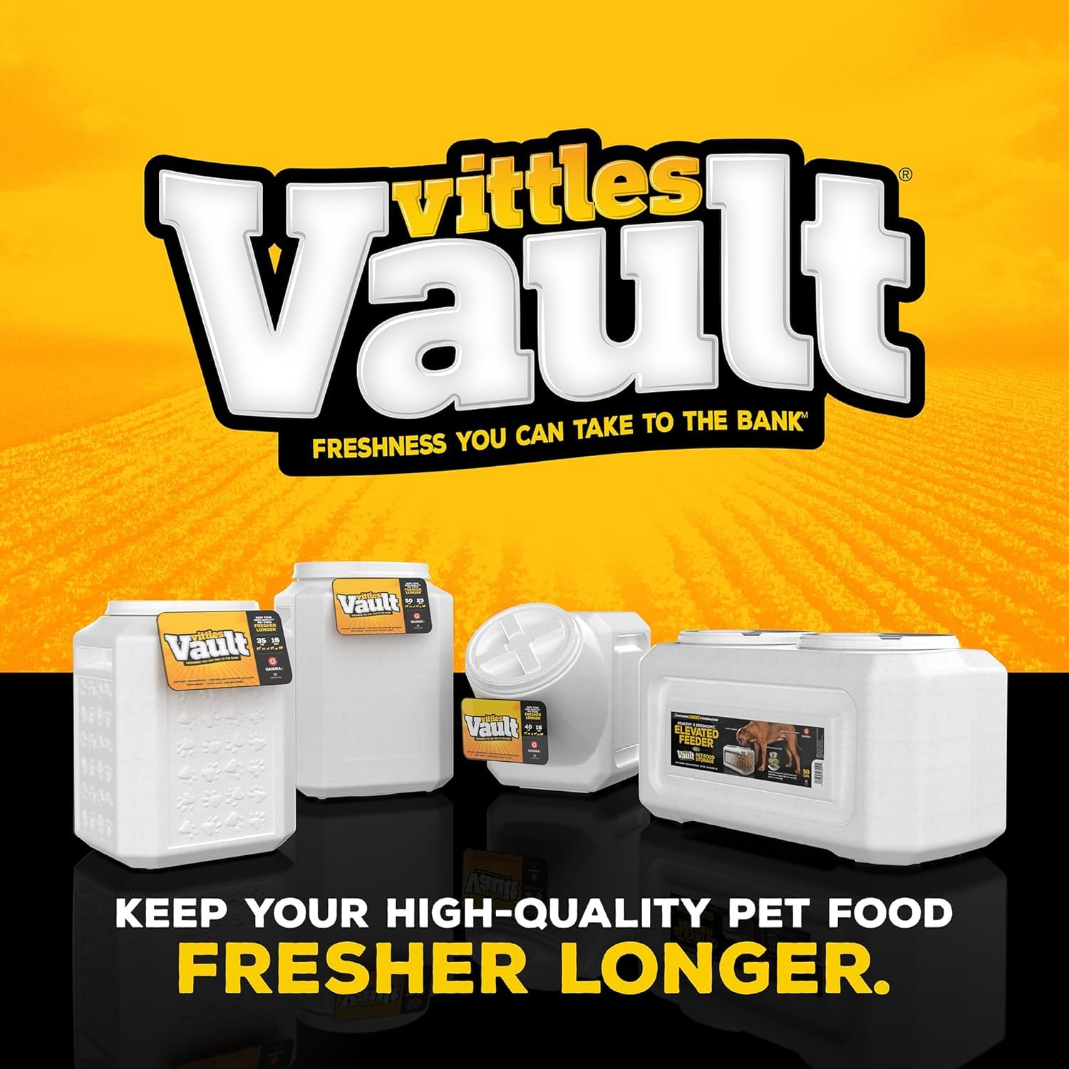 Foto 7 pulgar | Contenedor De Comida Para Perros Gamma2 Vittles Vault 27 Kg - Venta Internacional.