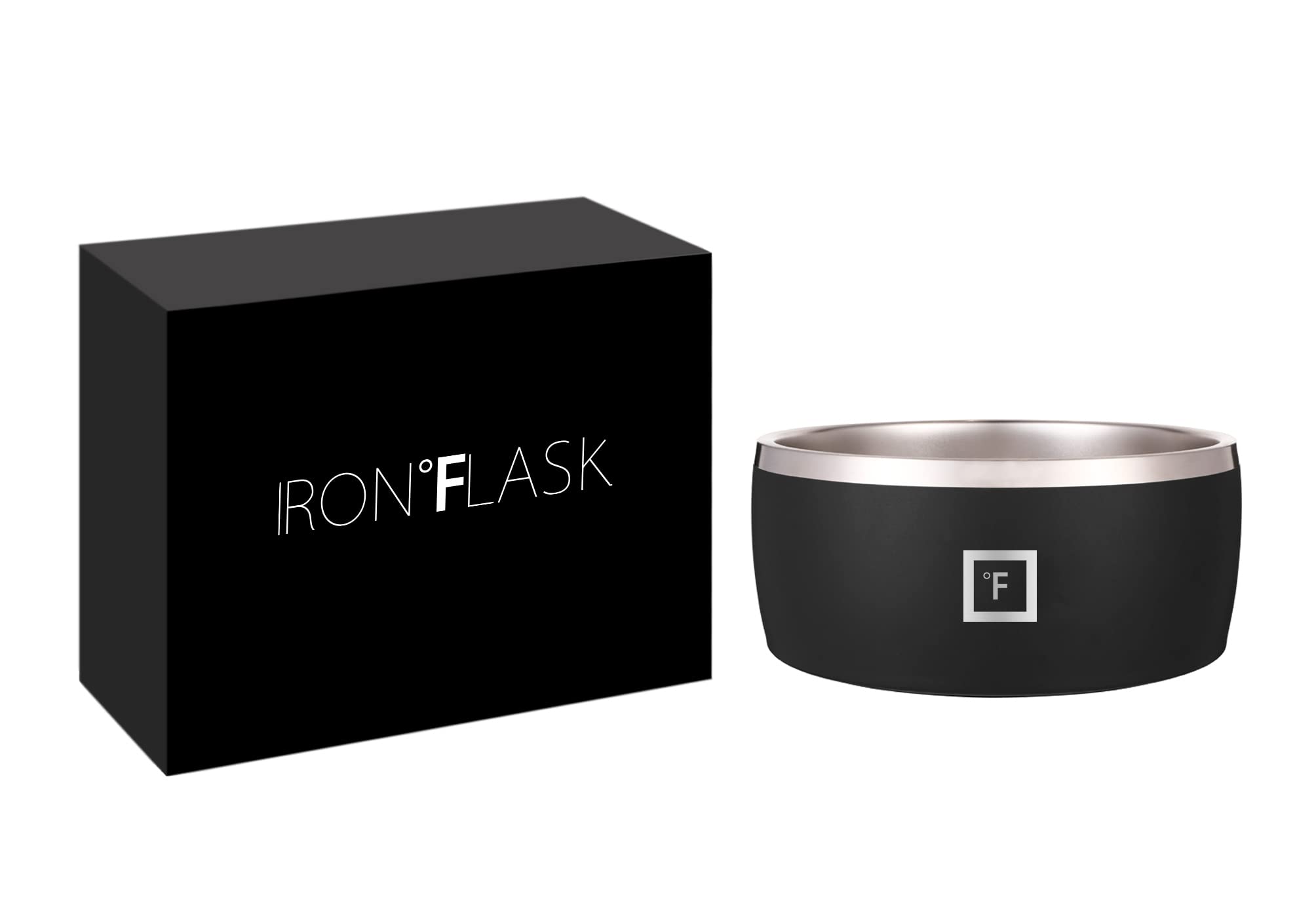 Foto 1 | Cuenco Para Perros Iron °flask, 1,9 L, Acero Inoxidable, Goma Antideslizante - Venta Internacional.