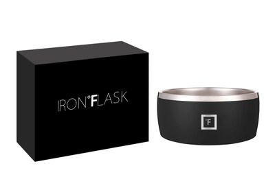Foto 1 | Cuenco Para Perros Iron °flask, 1,9 L, Acero Inoxidable, Goma Antideslizante - Venta Internacional.
