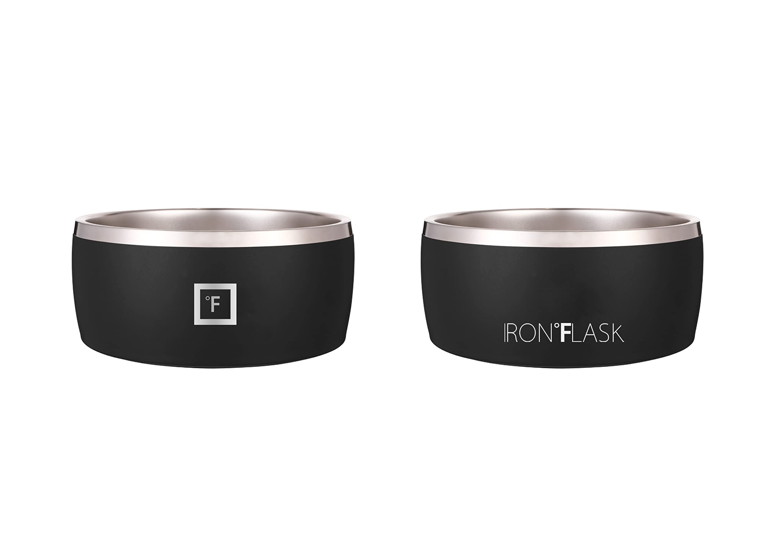 Foto 3 | Cuenco Para Perros Iron °flask, 1,9 L, Acero Inoxidable, Goma Antideslizante - Venta Internacional.