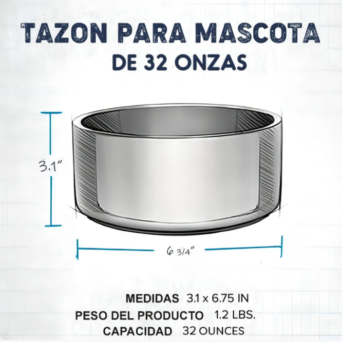 Foto 4 | Tazón De Acero Inoxidable Xtellar Color Negro