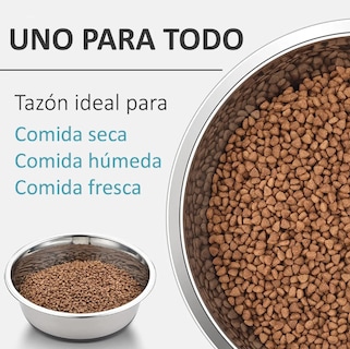 Foto 4 | Set De 2 Tazónes Xtellar Para Perro 1.8l Color Plateado