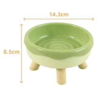Foto 2 | Comedero Xtellar Elevado De 2 Piezas Para Mascotas Color Verde Y Rosa