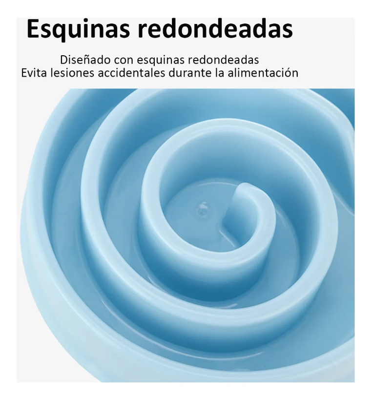 Foto 4 pulgar | Plato Entrenador Xtellar Para Perro De Alimentación Lenta Color Azul