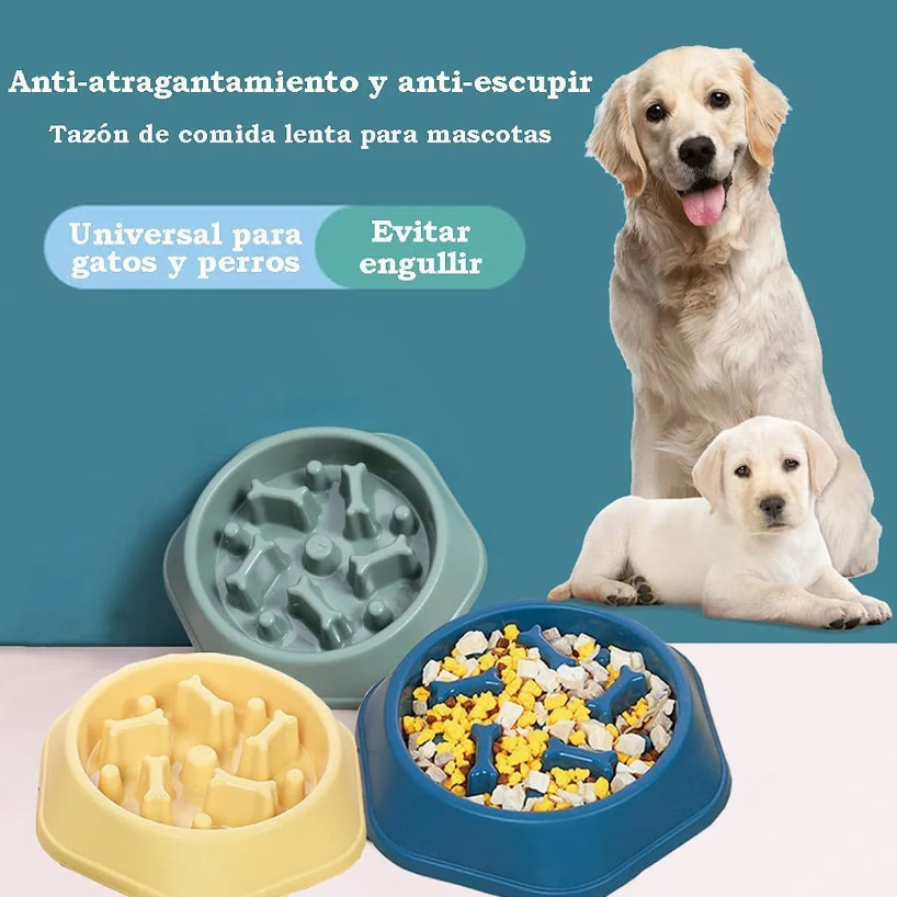 Foto 5 pulgar | Plato Xtellar De Alimentación Lenta Para Perro Color Rosa