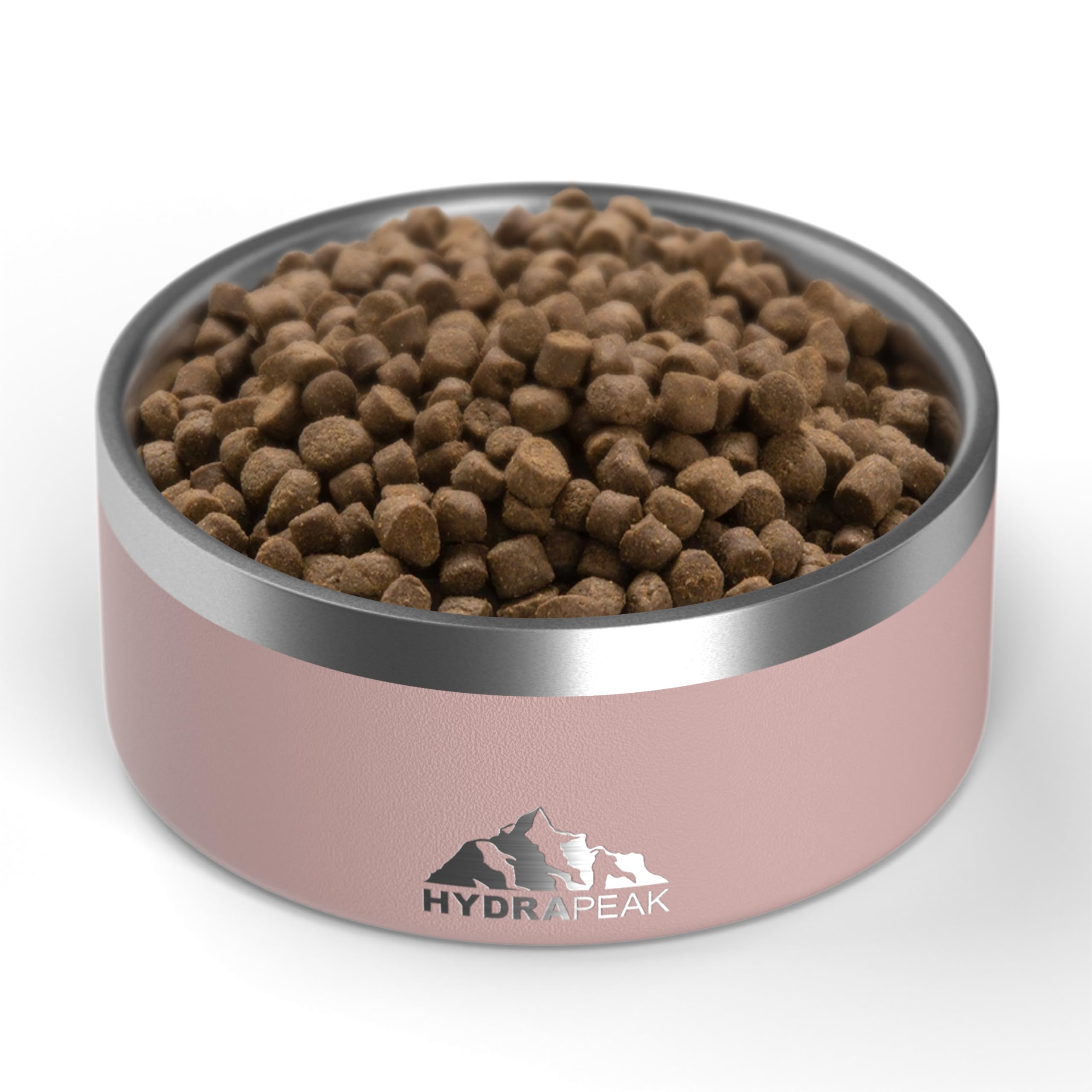 Foto 3 pulgar | Cuenco Para Perros Hydrapeak De Acero Inoxidable, Antideslizante, 950 Ml, 1,9 L, Palisandro - Venta Internacional.